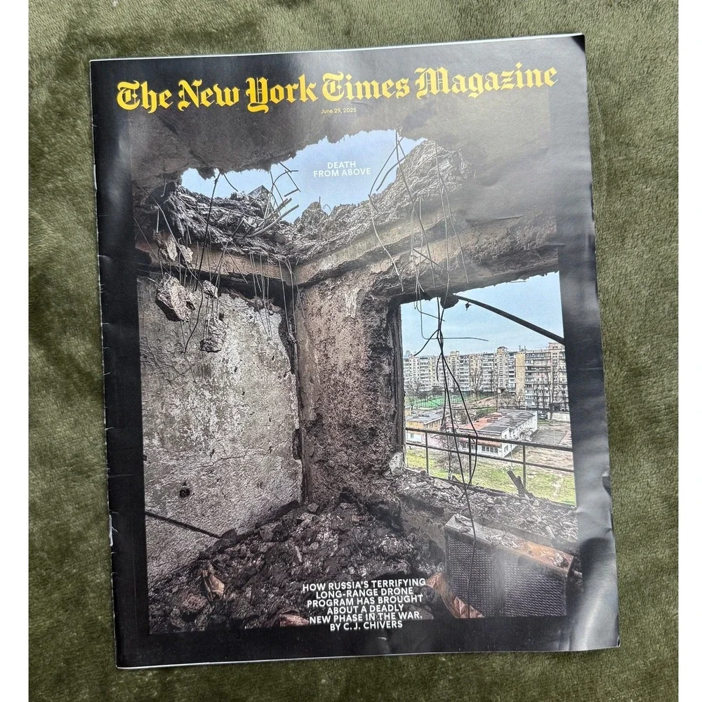 The New York Times Magazine June 29 2025 Russia Drone Program C.J. Chivers Patek